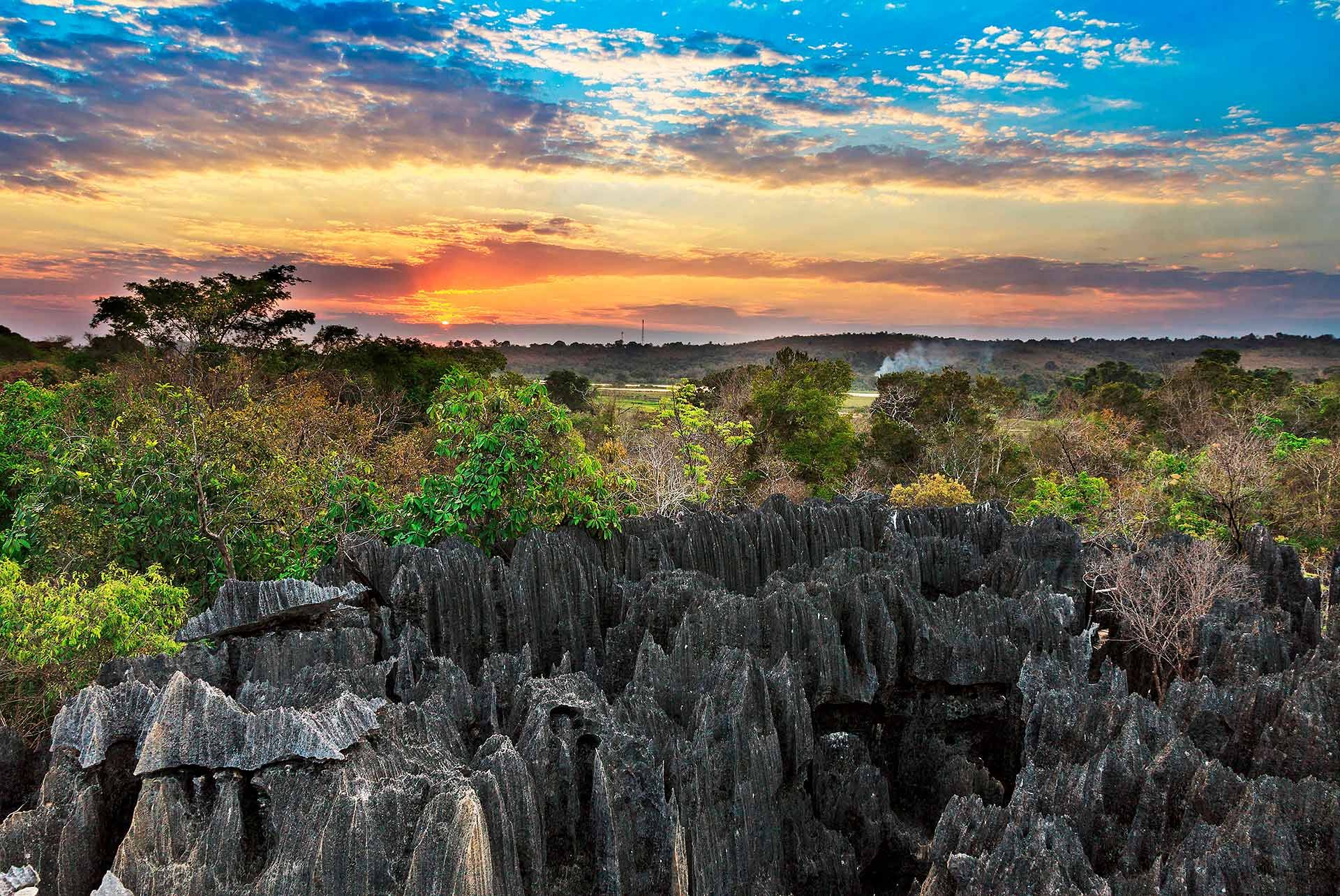 Tsingy De Bemaraha National Park Rejser Til Madagaskar