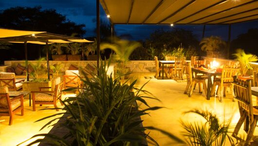 Sejlads på Lake Mburo