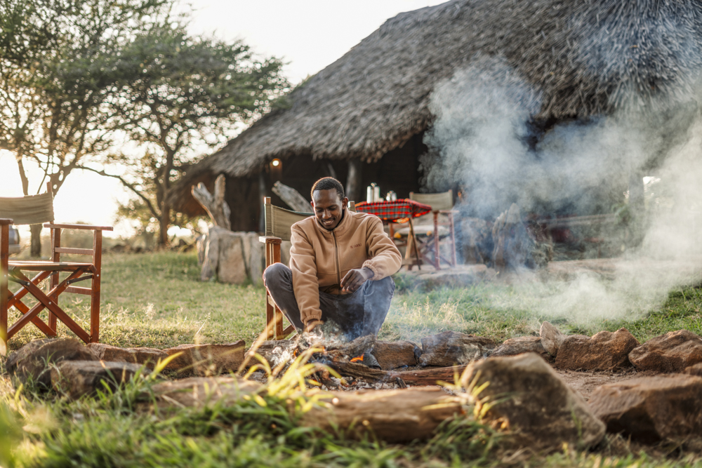 Hygge ved b&aring;let p&aring; Ol Gaboli